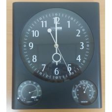 Часы настенные Ledfort ТЕ 17-1 с гигрометром и термометром