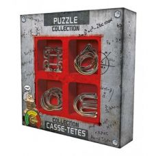 Набор Металлических Головоломок Casse-Tetes Collection Junior Красный