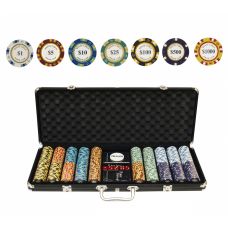 Набор для покера Monte Carlo на 500 фишек