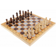 Набор 3в1 Шахматы-нарды-шашки "Мраморные"